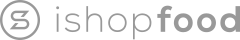 iShopFood logo grey