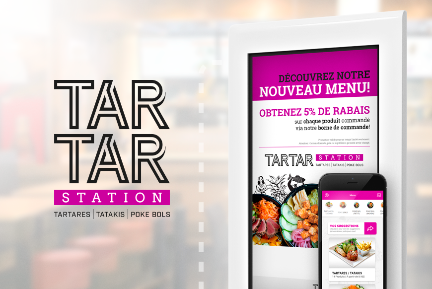 Tartar Station - Self-serve kiosk & Online ordering