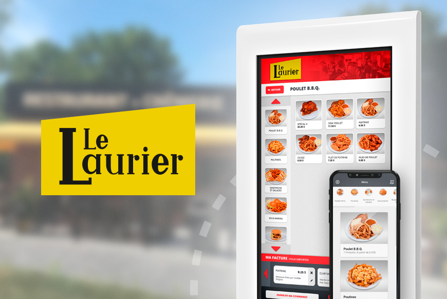 Le Laurier : Online Ordering & Self-serve Kiosk